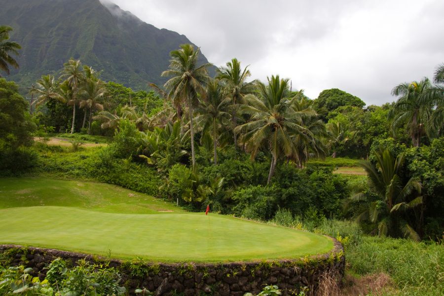 Beautiful Oahu Golf Course